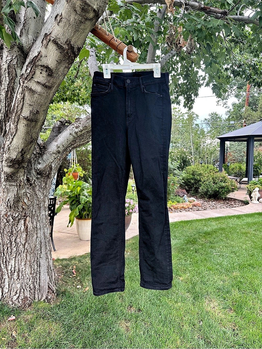 MOTHER The Mid Rise Dazzler Ankle Jeans